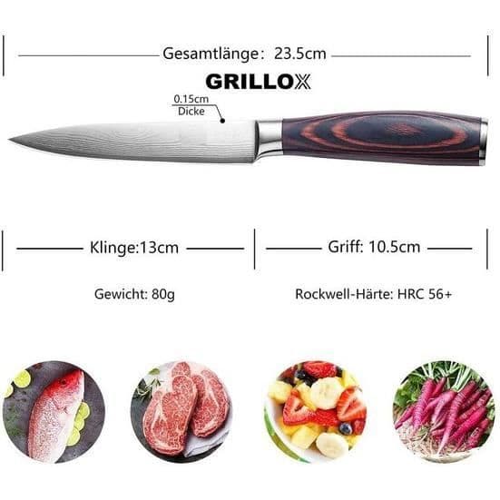 MAVURA multifunktionskniv » GRILLOX multifunktionskniv professionell kockkniv kökskniv kockkniv kockkniv