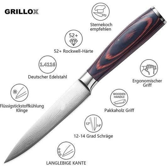 MAVURA multifunktionskniv » GRILLOX multifunktionskniv professionell kockkniv kökskniv kockkniv kockkniv