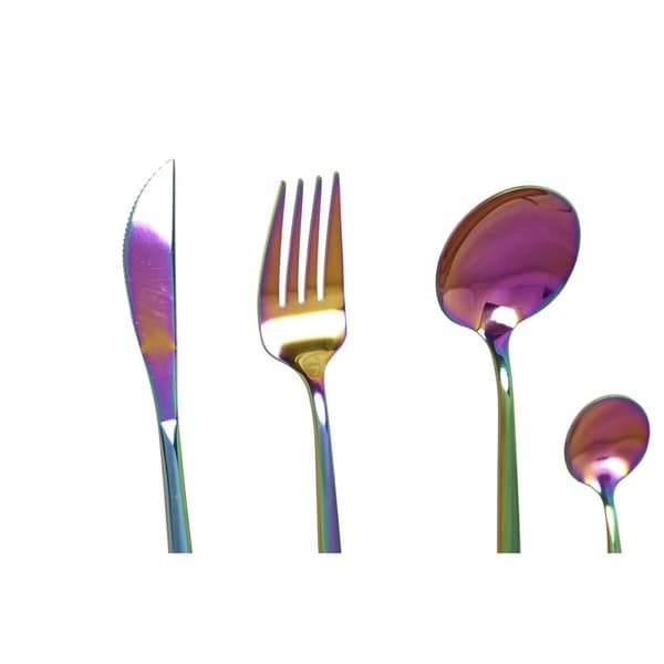 Bestick Home ESPRIT Rostfritt stål 3 x 1,5 x 13 cm 16 Delar