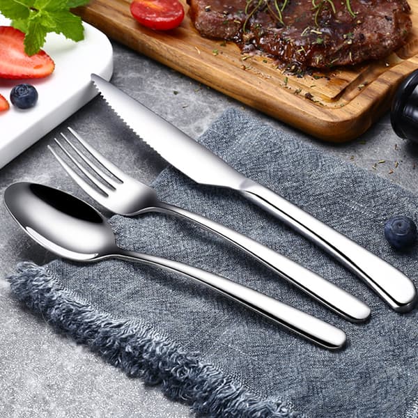 INF Elegant bestickset i rostfritt stål Knife+Fork Set