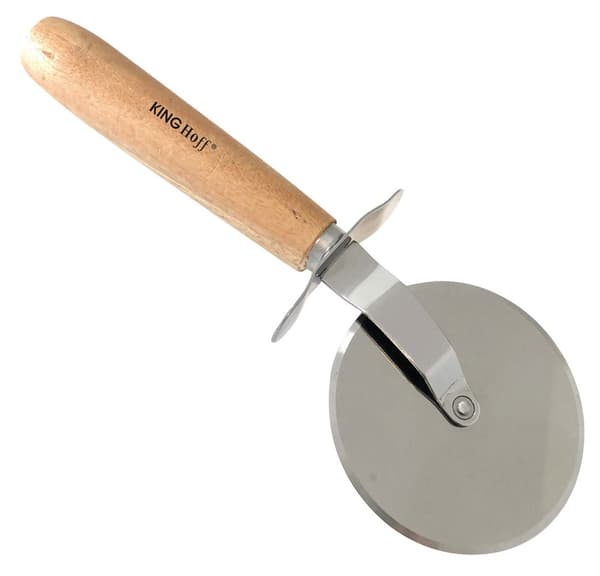 Pizzakniv, rustfrit stål, Ø 9 cm Kinghoff