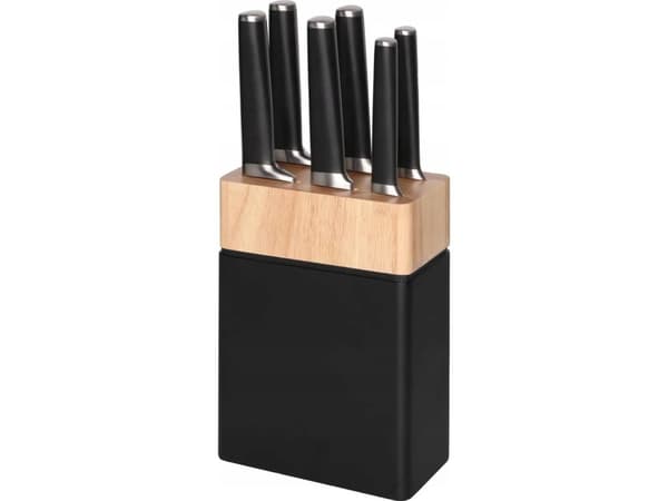 Maku Maku Kitchen Life Sikkerhetsknivsett med stativ 7 stk.
