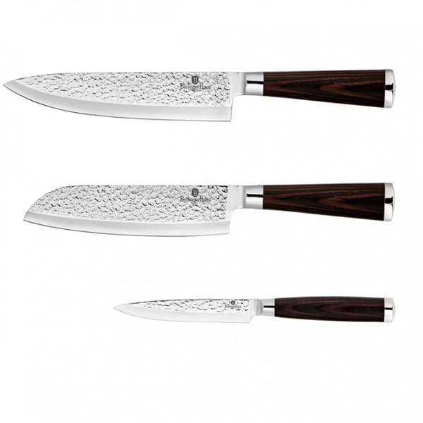 SET MED 3 BERLINGER HAUS BH-2483 SHINE BASALTKNIVAR
