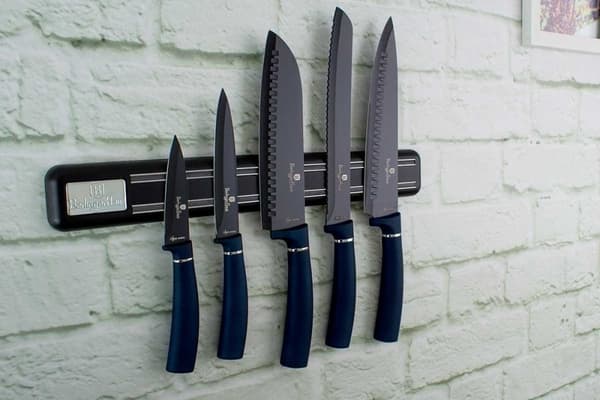 SÆT MED 5 KØKKENKNIVE MED STRIP BERLINGER HAUS BH-2537 AQUAMARINE