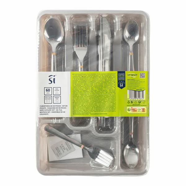 Rustfrit stål bestik San Ignacio BGEU-5889 Rustfrit stål