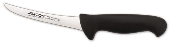 Udbeningskniv, buet, 2900-serien, Arcos, sort, (L)278mm Basisvariant