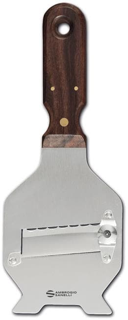 Ambrogio Sanelli, trøffelmandolin, rustfrit stål, palisanderhåndtag, bølget klinge Basic variant