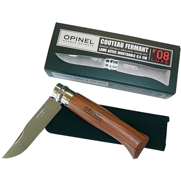 Opinel n°8 lyxig bubinga kniv