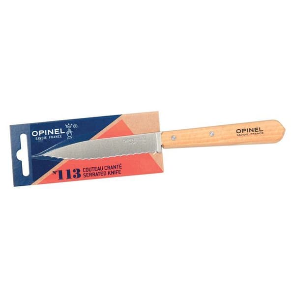 1 OPINEL SKÄRKNIV N 113 BÖKBLAD 10 CM ROSTFRITT STÅL