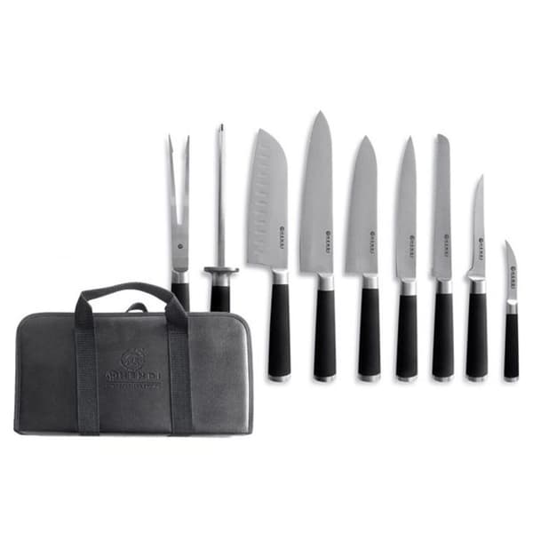 Kurt Scheller edition 9-delad kockkniv set - Hendi 975770