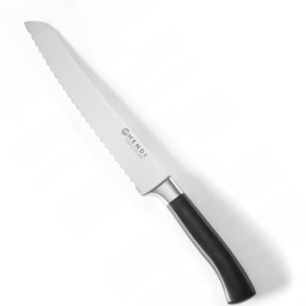 Professionell smidd brödkniv av Profi Line stål 215 mm - Hendi 844298
