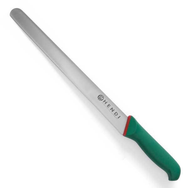 Green Line kinkku-lohi leikkeleveitsi, pituus 415mm - Hendi 843918