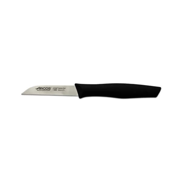Mondador Arcos Nova 188401 kniv i Nitrum rostfritt stål och polypropen mango, 8 cm svart blad i blister.