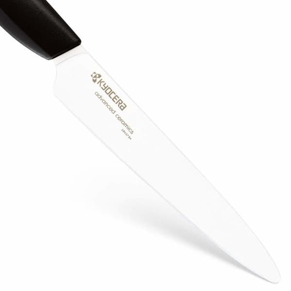 Kyocera kökskniv - 334613 - FK-125-WHN BK Knivblad Svart Handtag Vit Keramiskt blad 13 cm