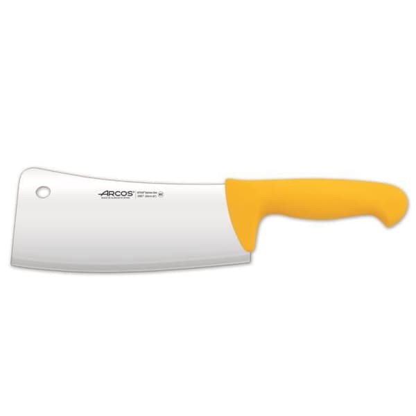 Macheta Arcos Color - Prof 296700 rostfritt stål Nitrum och mango Polypropen gul ergonomisk med 20 cm och 4 mm blad