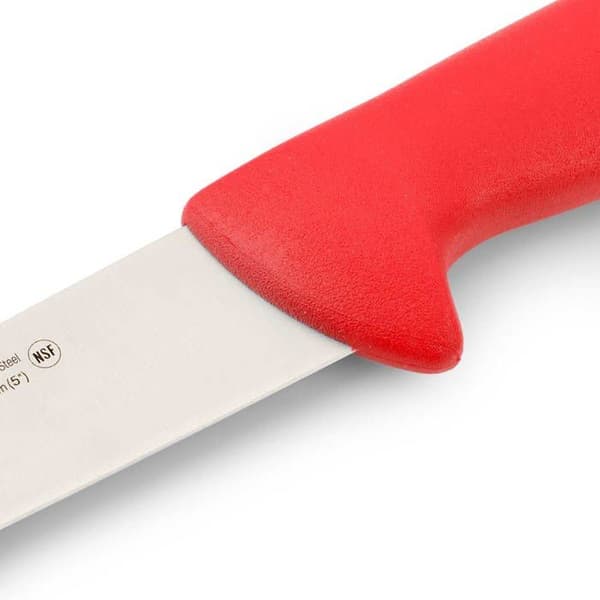 Slaktkniv Arcos Couleur - Prof 291522 rostfritt stål Nitrum och mango ergonomiskt blad i röd polypropen och blad