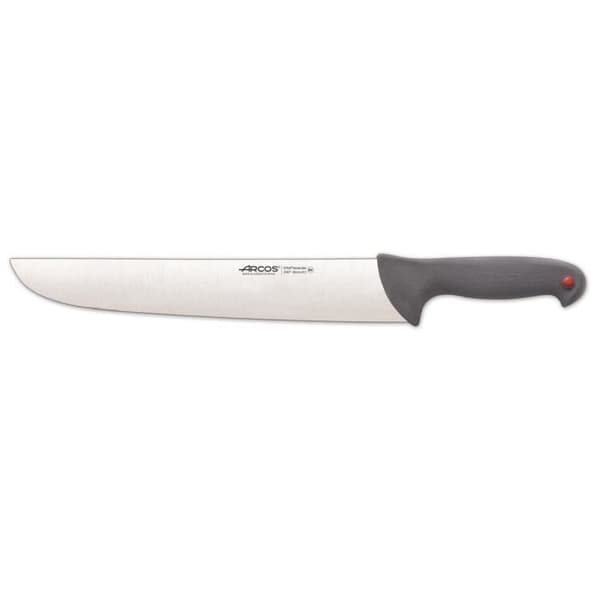 Slaktkniv Arcos Color - Prof 240700 i Nitrum rostfritt stål och mango Polypropen ergonomisk och 35 cm blad,
