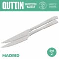 Miniatyrbillede 3 af 5: Kødkniv Sæt Madrid Quttin Madrid (21 cm) 21 x 2 cm 2 Dele (2 enheder)