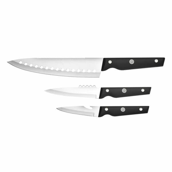 Knivsæt Bergner Pro Reeco BG41026DBL Rustfrit stål ABS 3 Dele