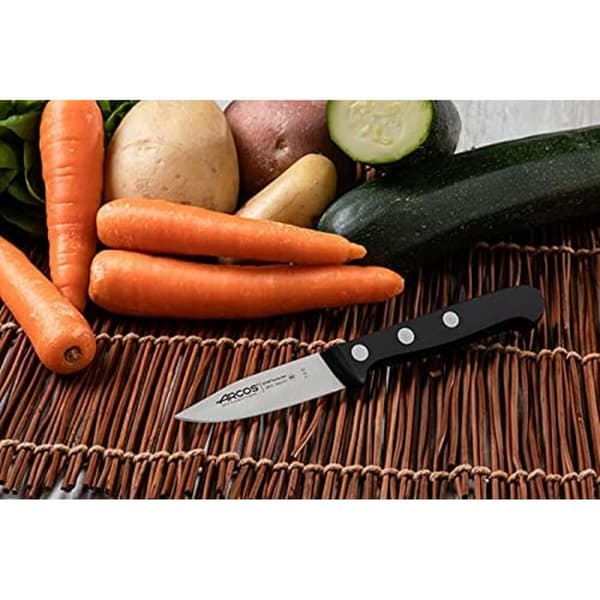 Skrællekniv Arcos Universal Rustfrit stål Sort 7,5 cm