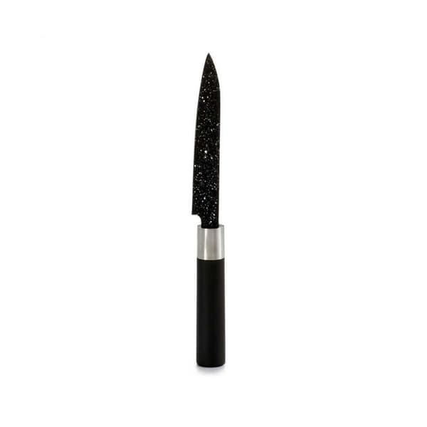 Køkkenkniv Kinvara KT11-5604M05 Sort Rustfrit stål Plastik 2,5 x 24 x 2,5 cm Marmor (12 enheder)