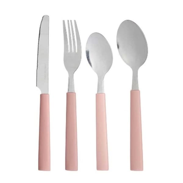 Bestickset Kinvara KT166096-1C-P Rosa Silvrig Rostfritt stål Plast (6 antal)