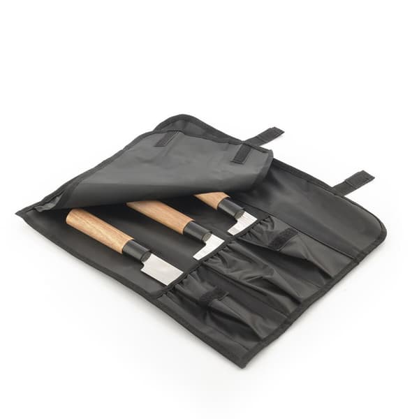 Sæt med knive med professionel bæretaske Damas·Q InnovaGoods