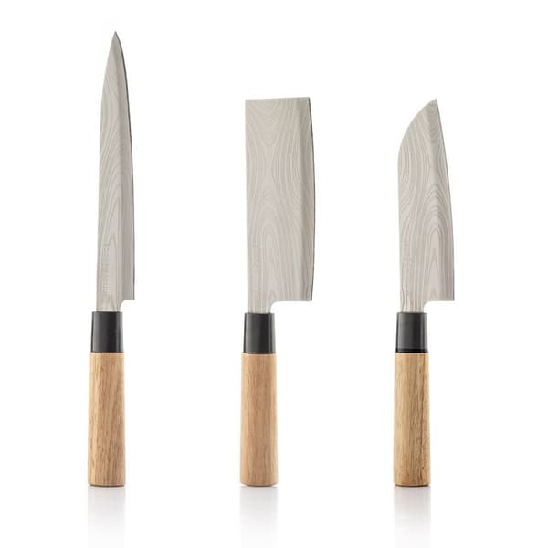 Sæt med knive med professionel bæretaske Damas·Q InnovaGoods