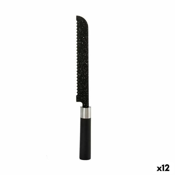 Savtakket kniv Kinvara KT11-5604M07 Rustfrit stål polypropylen 3,5 x 2 x 33 cm Marmor (12 enheder)