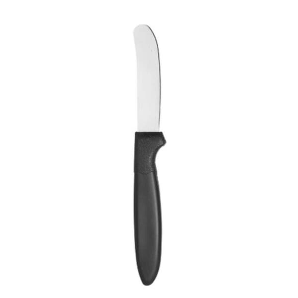 Knivsæt Kinvara CN-KT172244E Sort Sølvfarvet Rustfrit stål Plastik 17 cm (12 enheder)