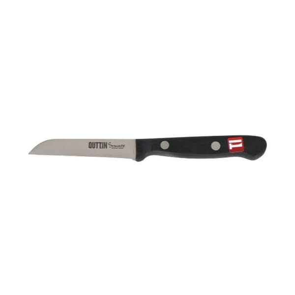 Skrællekniv Quttin Sybarite Sort Sølvfarvet 8 cm (24 enheder)