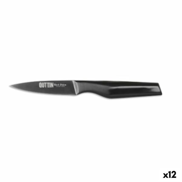 Skrællekniv Quttin Black Edition 10,5 cm 1,8 mm (12 enheder)