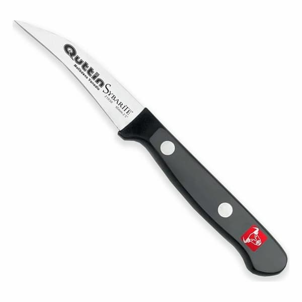 Skrællekniv Quttin Sybarite Sort Sølvfarvet 6,5 cm (24 enheder)