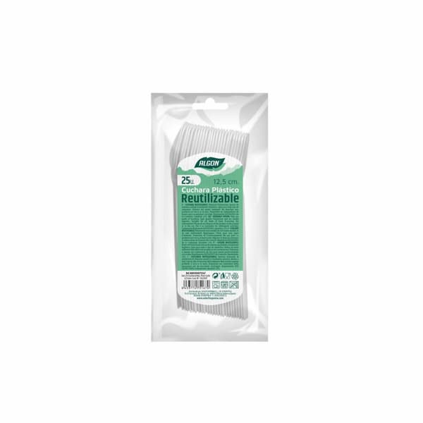 Genanvendeligt skesæt Algon Kaffe 25 Dele 12,5 cm (48 enheder)