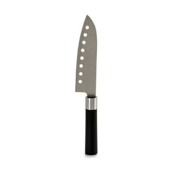 Kjøkkenkniv Kinvara KT11-5604S03 Svart Sølv Rustfritt stål Plast 5 x 30 x 2,5 cm (12 enheter)