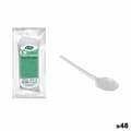 Miniatyrbilde 1 av 4: Sett med gjenbrukbare skjeer Algon Kaffe 25 Deler 12,5 cm (48 enheter)