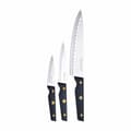 Pikkukuva 1 / 2: Veitsisetti Bergner Pro Reeco BG41026DBL Ruostumaton teräs ABS 3 Kappaletta