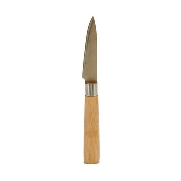 Kuorimaveitsi Kinvara KT116042E Ruskea Hopeinen Bambu Ruostumaton teräs 22 x 19,5 x 2 cm (12 osaa)