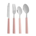 Pikkukuva 3 / 3: Ruokailuvälinesetti Kinvara KT166096-1C-P Pinkki Hopeinen Ruostumaton teräs Muovinen (6 osaa)