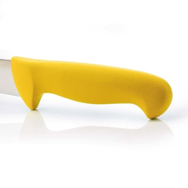 Slaktkniv Arcos Color - Prof 291500 i Nitrum rostfritt stål och mangogul polypropen ergonomisk med blad av
