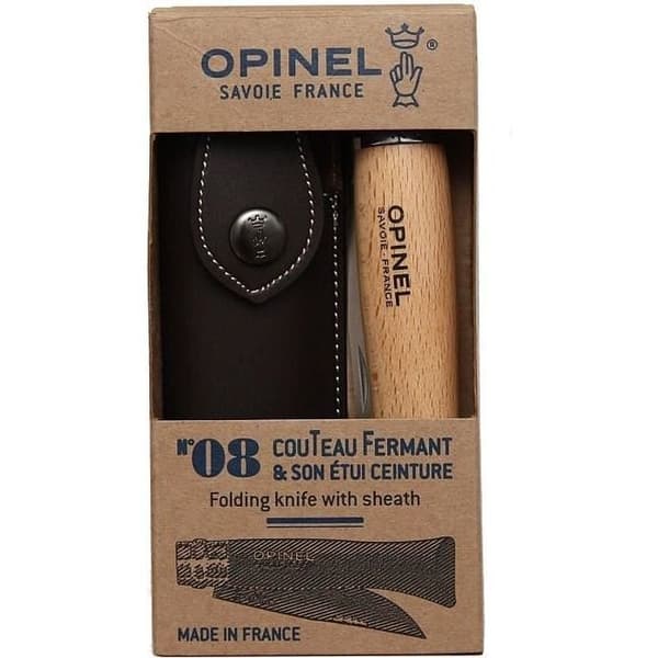 Opinel kniv 8,5 cm med slida