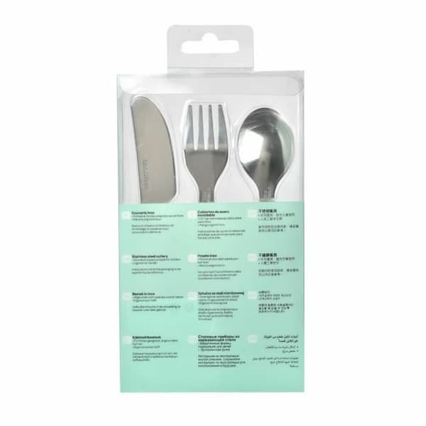 Aterinta Béaba Sininen Vaaleanvihreä Metalli 3 Kappaletta