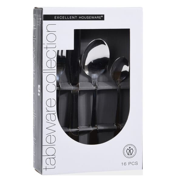 Bestik Excellent Houseware cc4000080 Rustfrit stål 16 Dele