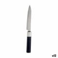 Miniatyrbillede 1 af 3: Køkkenkniv Kinvara KT11-5603-05 Sort Sølvfarvet Rustfrit stål Plastik 3 x 23,5 x 2 cm (12 enheder)