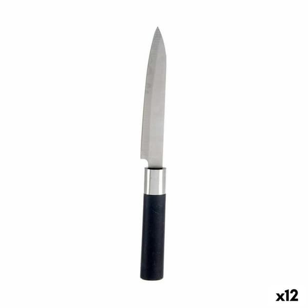 Kjøkkenkniv Kinvara KT11-5603-05 Svart Sølv Rustfritt stål Plast 3 x 23,5 x 2 cm (12 enheter)