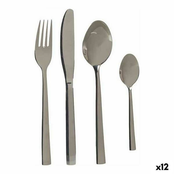Bestickset Silvrig Rostfritt stål (12 antal)