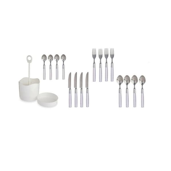 Bestickset Kinvara HQ233H10 Vit Rostfritt stål (8 antal)