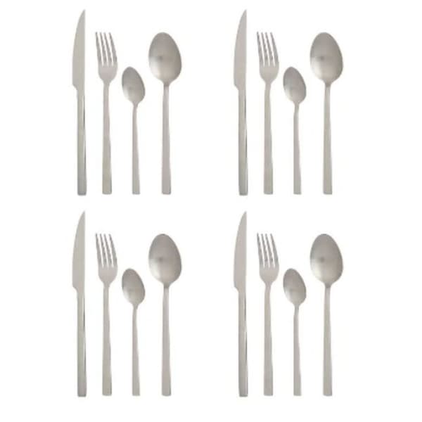 Bestickset Kinvara KT214012 Silvrig Rostfritt stål Matt (6 antal)