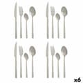 Miniatyrbild 1 av 3: Bestickset Kinvara KT214012 Silvrig Rostfritt stål Matt (6 antal)
