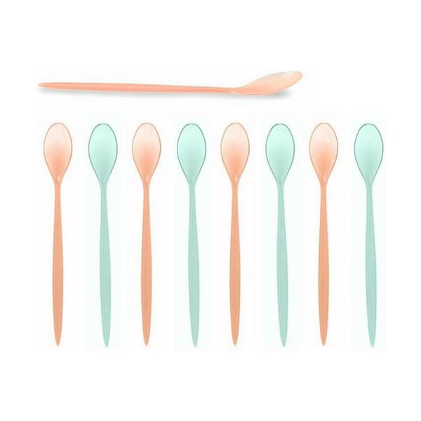 Set med skedar Multicolour 8 Delar 48 antal